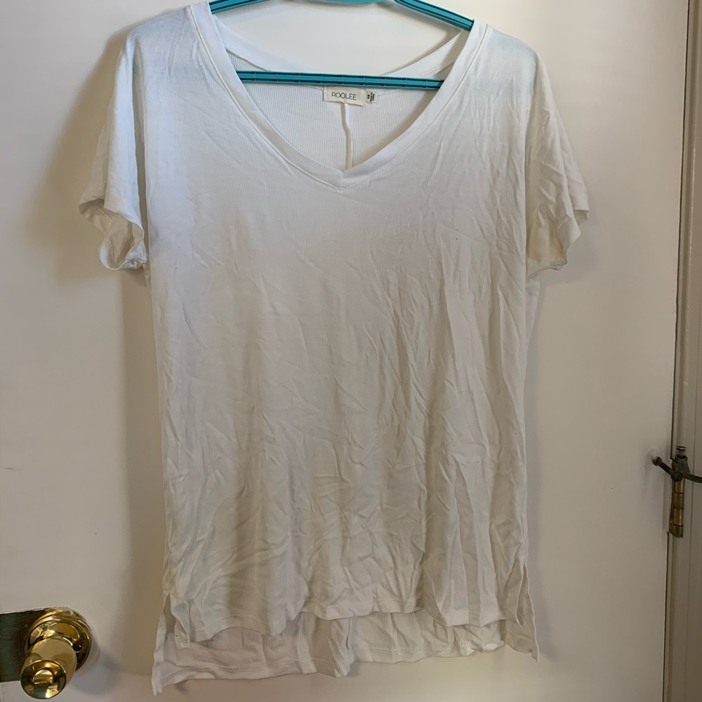 White v neck